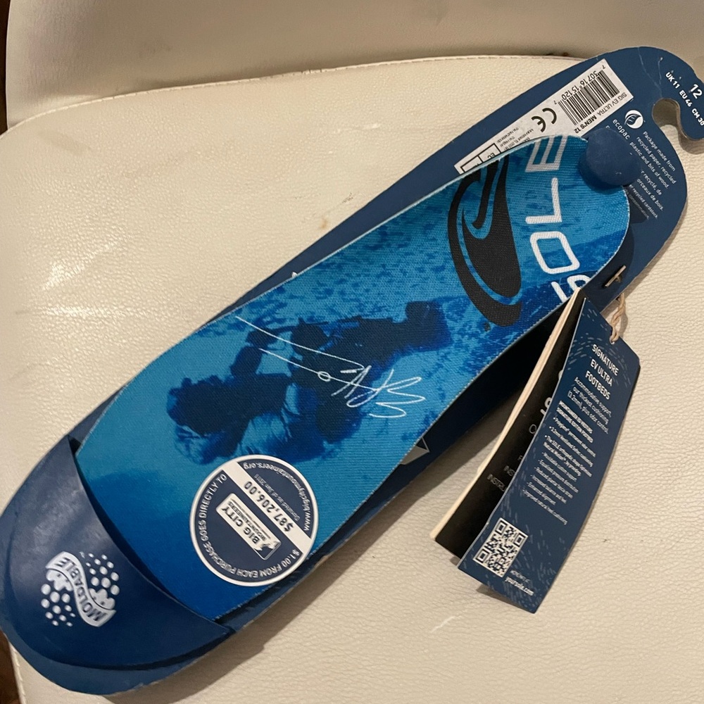 Sole insole size 12 men